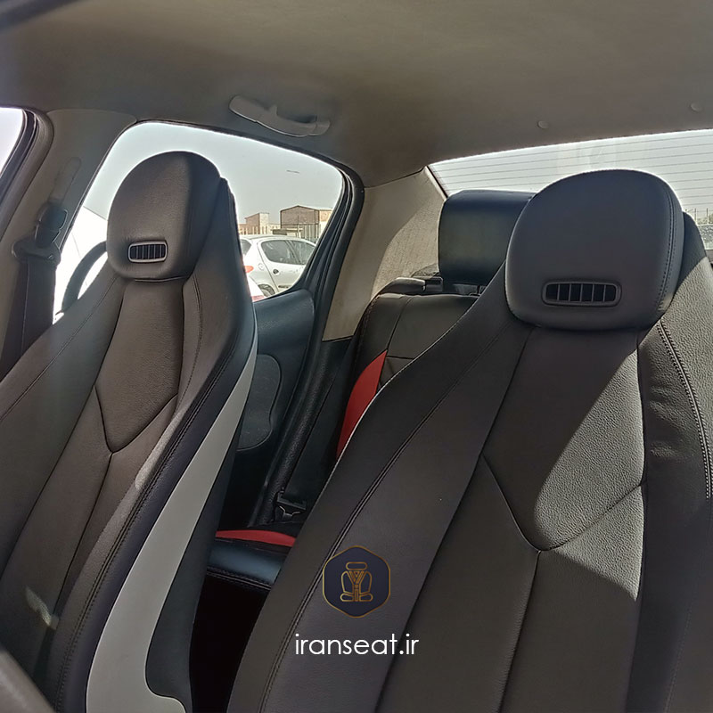 نصب صندلی بنز SLK فول آپشن بر روی 206