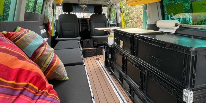 تجهیز ون کمپر