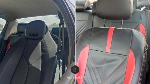 قبل و بعد نصب صندلی بنز SLK برای 206
