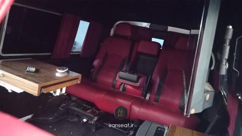 تجهیز ون اینرودز با صندلی خارجی