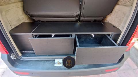 نصب کشو وسایل روی ون اینرودز